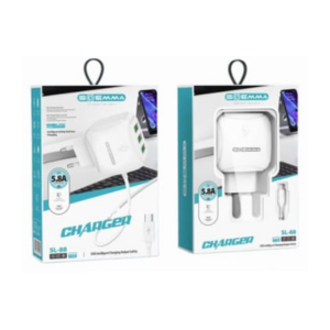 CARGADOR CON 3 ENTRADAS USB A IPHONE