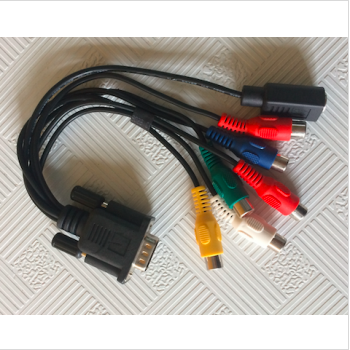 ADAPTADOR VGA A 3RCA+VIDEO 6+1 (cable)