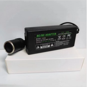 ADAPTADOR ENCENDEDOR 220V A 12 V 5A 60W THS-1250 SIN CABLE