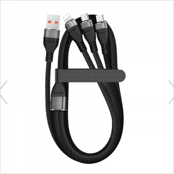 CABLE USB A TRES CONECTOR