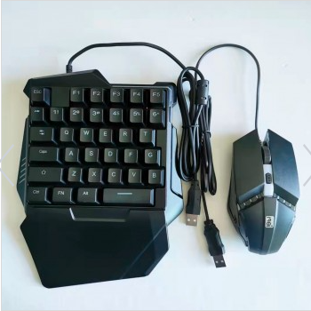 KIT TECLADO Y MOUSE USB PARA JUEGO G506